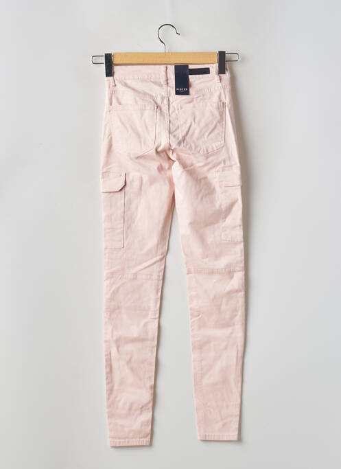 Pantalon cargo roz PIECES femeie