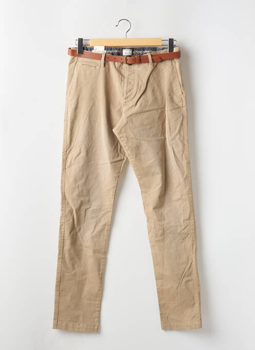 Pantalon chino bej JACK & JONES bărbat
