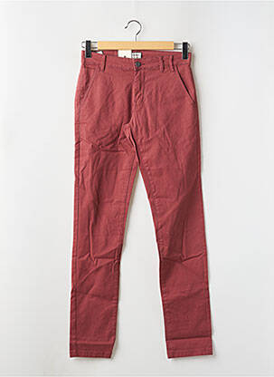 Pantalon chino roșu SHINE bărbat