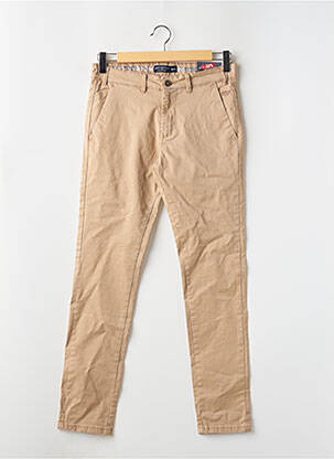 Pantalon chino bej BRUCE & BUTLER  bărbat