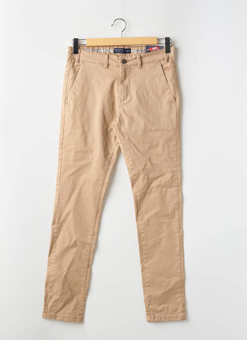 Pantalon chino bej BRUCE & BUTLER  bărbat