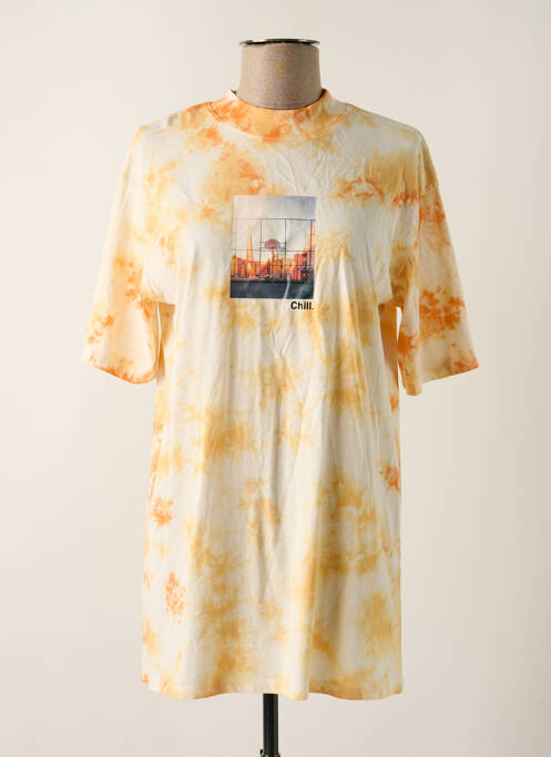 Tricou portocaliu TALLY WEIJL femeie