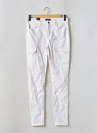 Pantalon cargo alb PIECES femeie