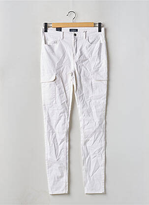 Pantalon cargo alb PIECES femeie