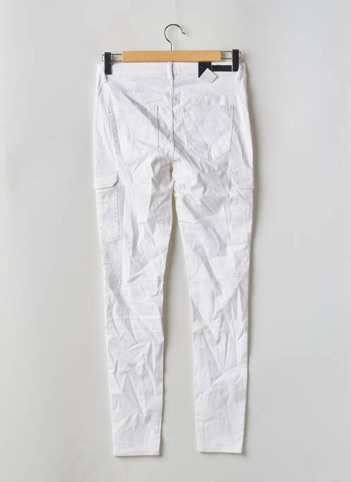 Pantalon cargo alb PIECES femeie