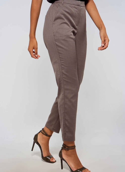 Pantalon chino maro VERO MODA femeie