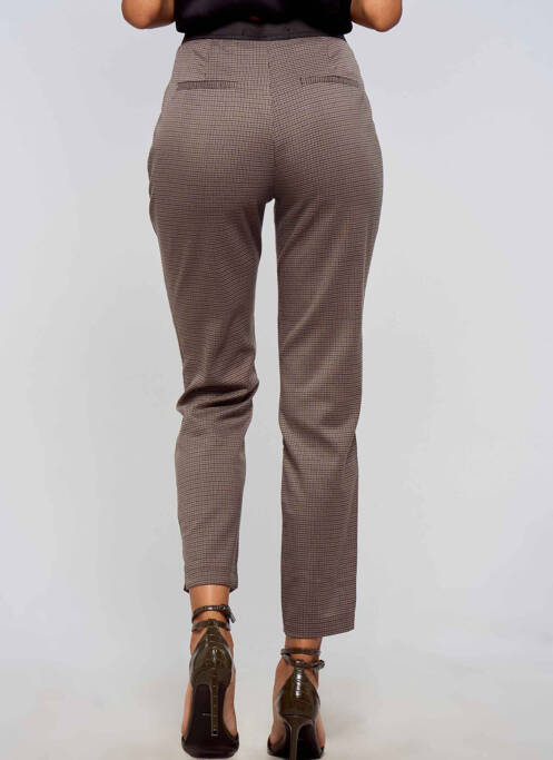 Pantalon chino maro VERO MODA femeie