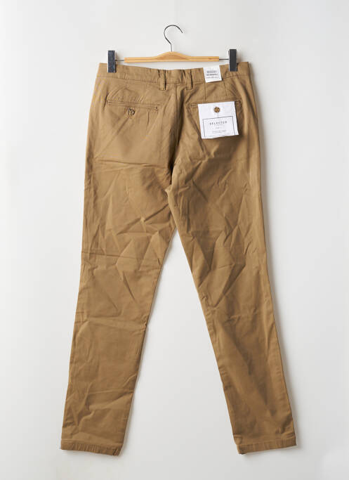 Pantalon chino maro SELECTED bărbat