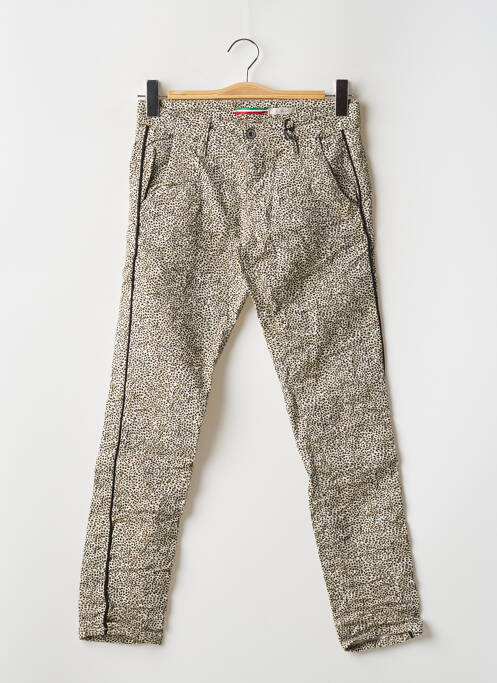 Pantalon slim bej PLEASE femeie