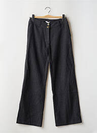 Pantalon chino negru SUBDUED femme