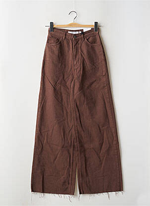 Blugi cu croială largă maro SUBDUED femeie