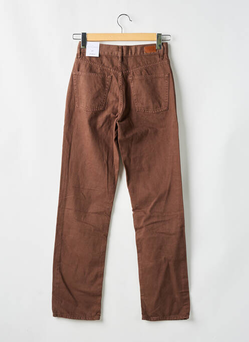 Blugi cu croială dreaptă maro SUBDUED femeie