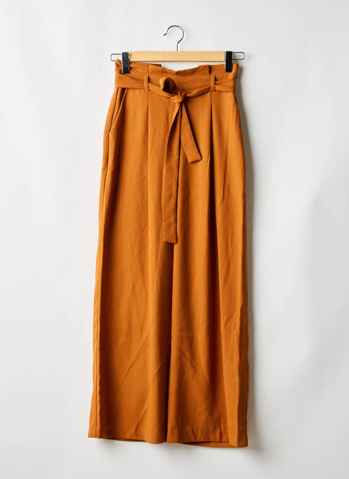 Pantalon evazat bej VERO MODA femeie