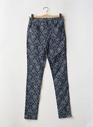 Pantalon slim albastru PIECES femeie