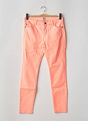 Pantalon slim portocalie ONLY femeie