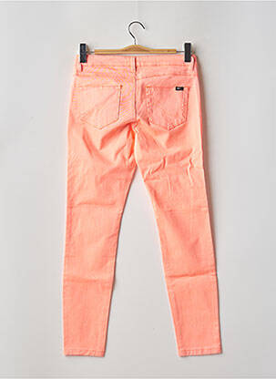 Pantalon slim portocalie ONLY femeie
