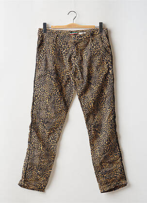 Pantalon slim maro PLEASE femeie