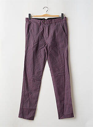 Pantalon chino violet BRUCE & BUTLER  bărbat