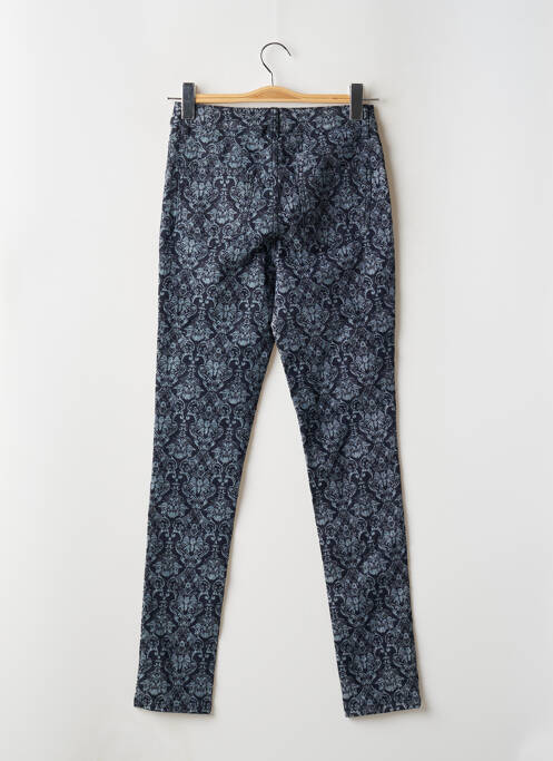 Pantalon slim albastru PIECES femeie