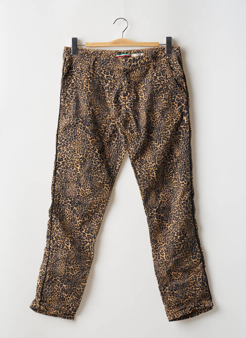 Pantalon slim maro PLEASE femeie