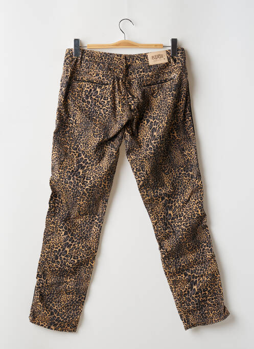 Pantalon slim maro PLEASE femeie