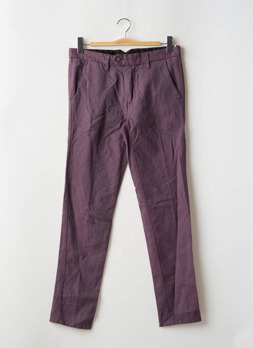 Pantalon chino violet BRUCE & BUTLER  bărbat
