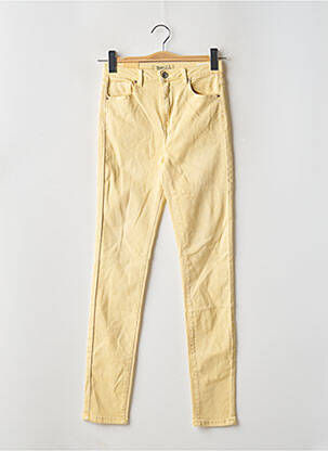 Blugi skinny galben TOXIK3 femeie