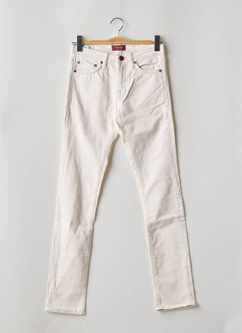 Blugi cu croială slim bej JACK & JONES bărbat