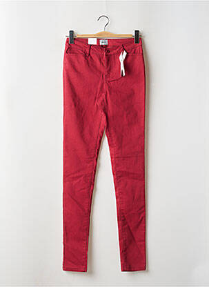 Pantalon slim roșu VERO MODA femeie