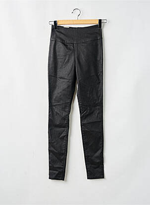 Pantalon slim negru PIECES femeie