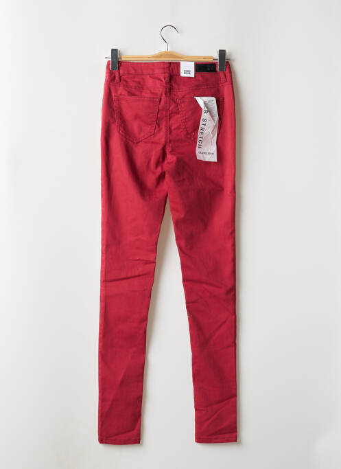 Pantalon slim roșu VERO MODA femeie