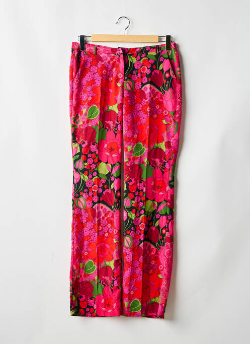 Pantalon chino roz MORGAN femeie