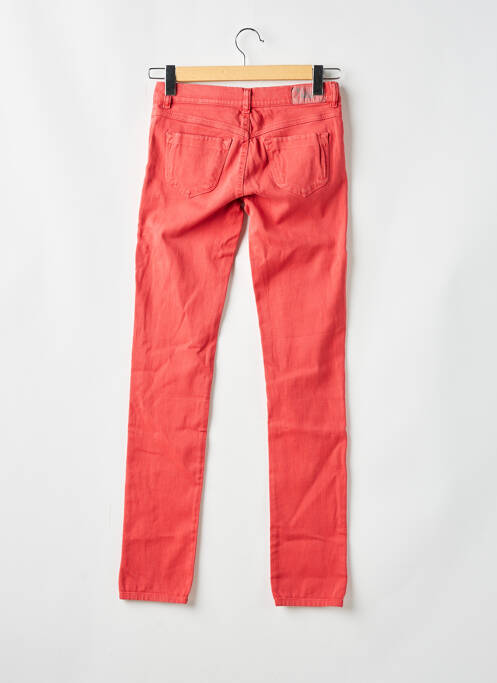 Blugi cu croială slim portocaliu DIESEL femeie