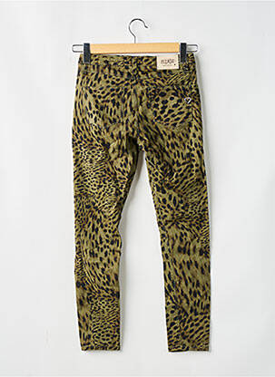 Pantalon slim verde PLEASE femeie