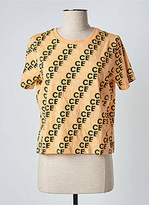 Tricou portocalie CEMI femeie