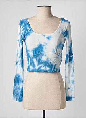 Tricou albastru TALLY WEIJL femeie