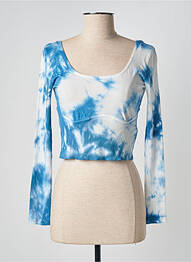 Tricou albastru TALLY WEIJL femeie