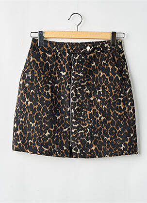 Fustă midi maro VERO MODA femeie