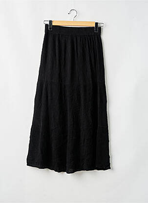 Fustă lungă negru FRANSA femeie