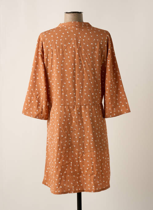 Rochie midi portocaliu JACQUELINE DE YONG femeie