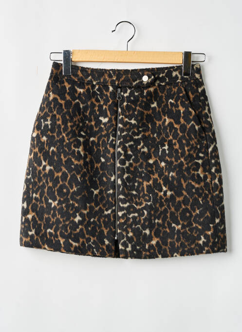 Fustă midi maro VERO MODA femeie