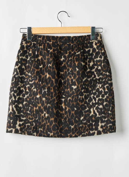 Fustă midi maro VERO MODA femeie