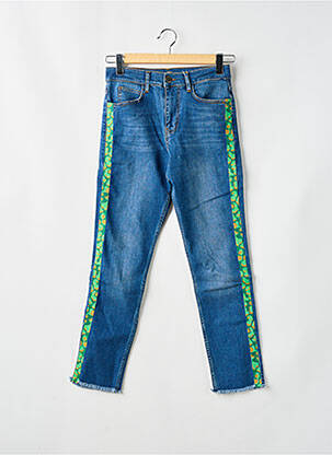 Blugi skinny albastru LITTLE FORTUNE femeie