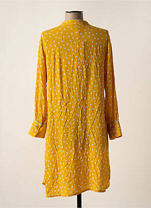 Rochie scurtă galben CLOUDS OF FASHION femeie