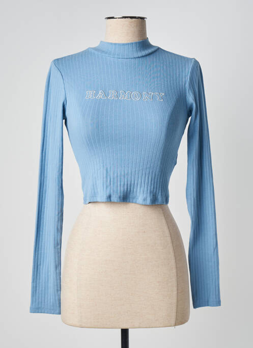 Tricou albastru TALLY WEIJL femeie