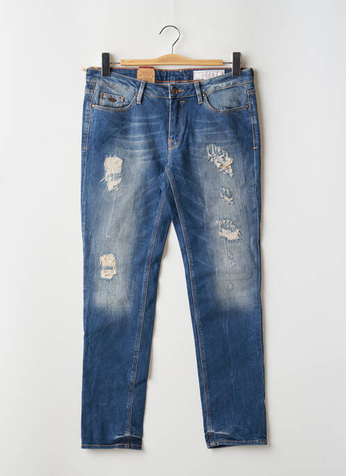 Blugi cu croială slim albastru EDC femeie