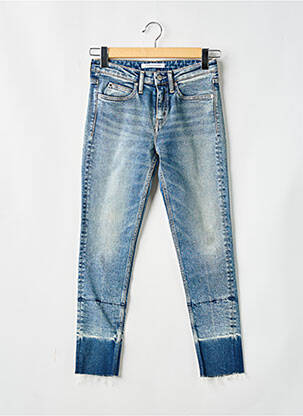 Blugi skinny albastru CALVIN KLEIN femeie