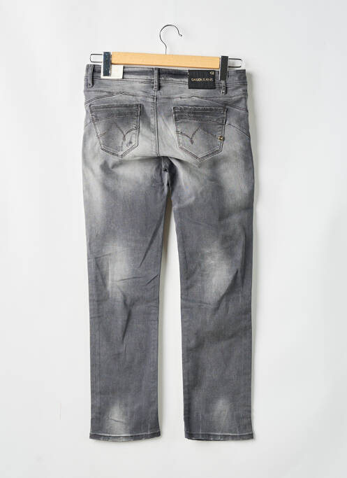 Blugi cu croială dreaptă gri GAUDI femeie