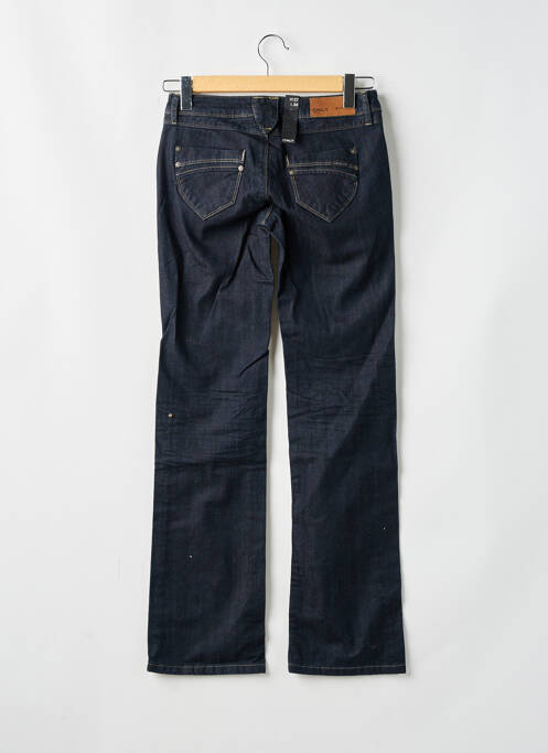 Blugi cu croială dreaptă albastru ONLY femeie