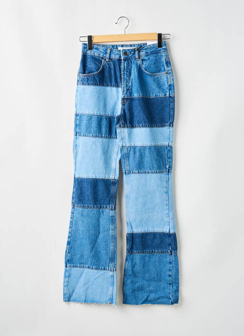 Blugi cu croială evazată albastru SUBDUED femeie